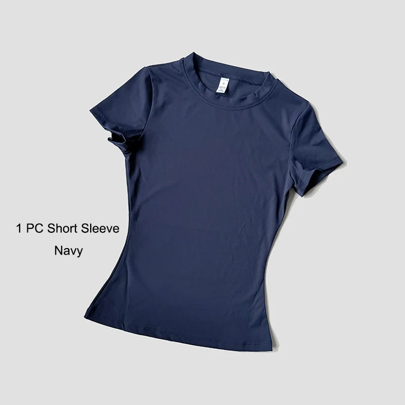 Conjunto Deportivo Top y Shorts de Tiro Alto – imagen 27