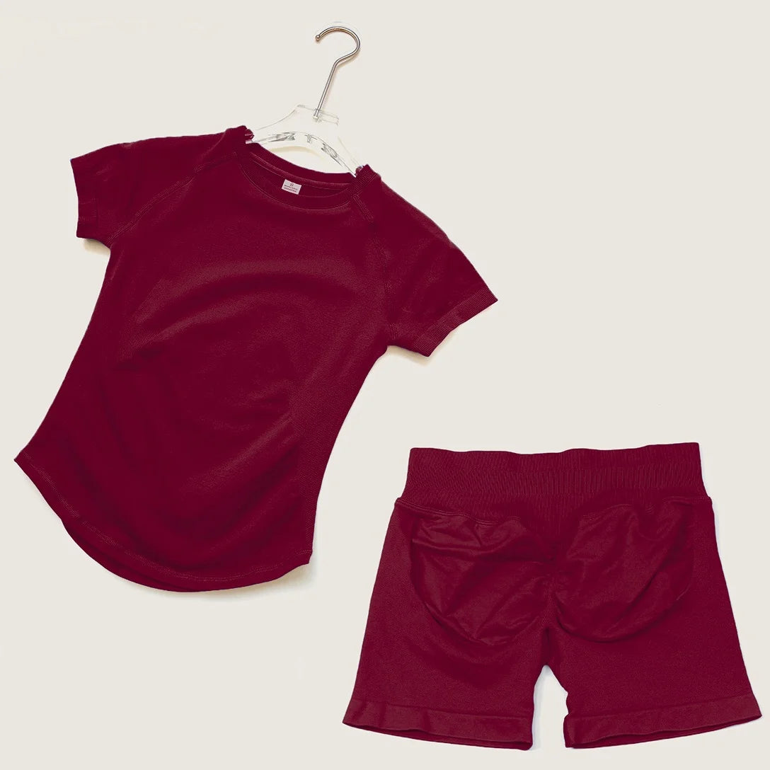 Conjunto Deportivo Top Corto y Leggings – imagen 12