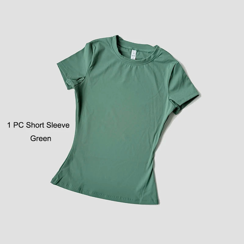Conjunto Deportivo Top y Shorts de Tiro Alto – imagen 28