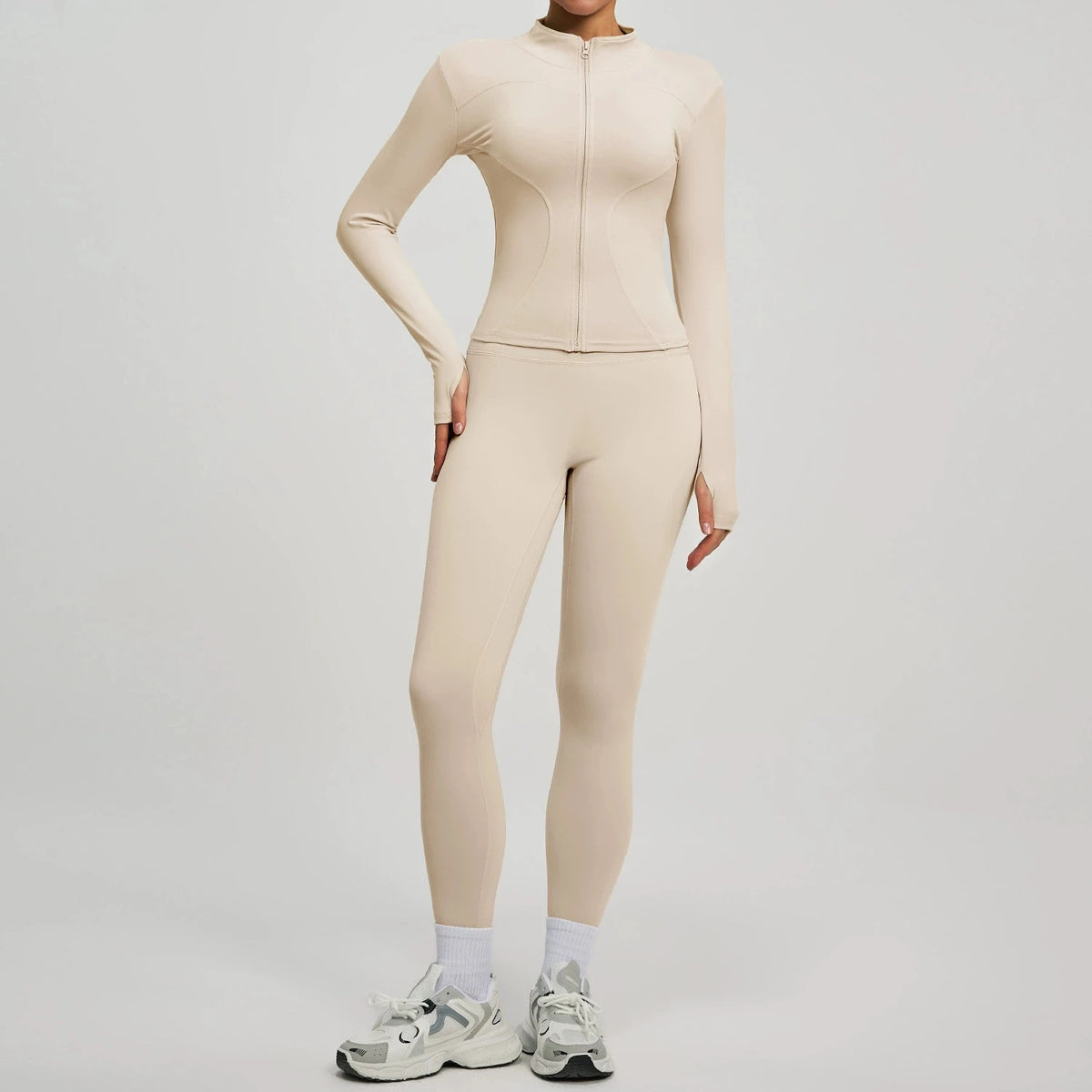 Conjunto Deportivo de 2 Piezas: Chaqueta y Leggings – imagen 13