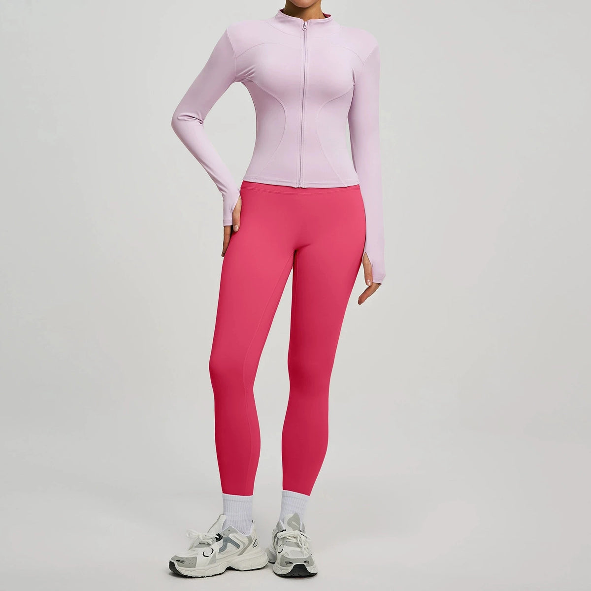 Conjunto Deportivo de 2 Piezas: Chaqueta y Leggings – imagen 18