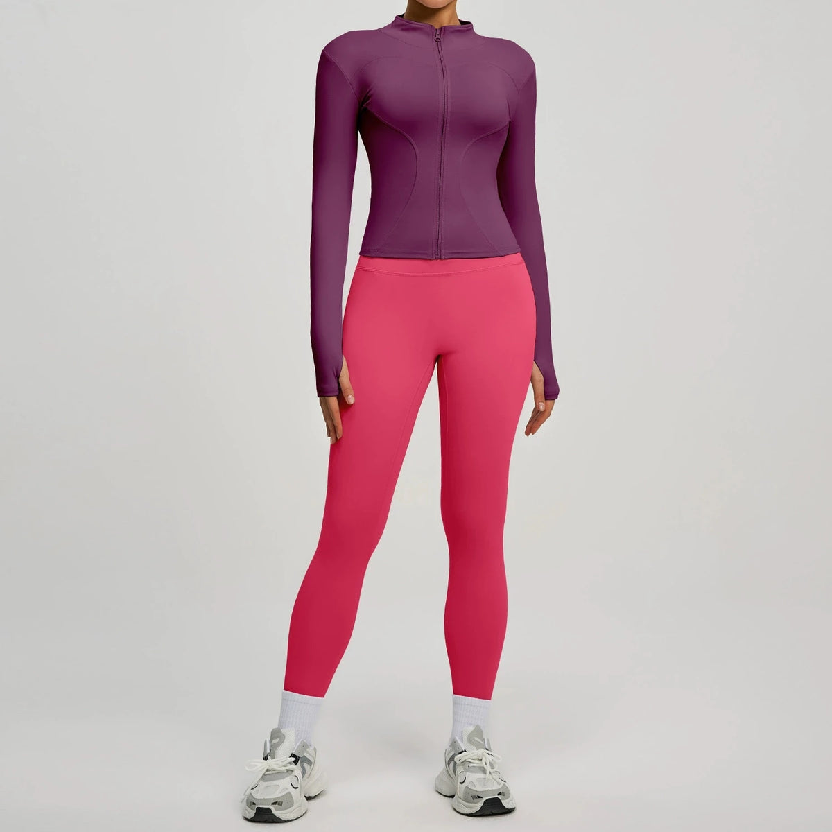 Conjunto Deportivo de 2 Piezas: Chaqueta y Leggings – imagen 20