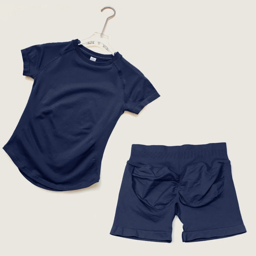 Conjunto Deportivo Top Corto y Leggings – imagen 13