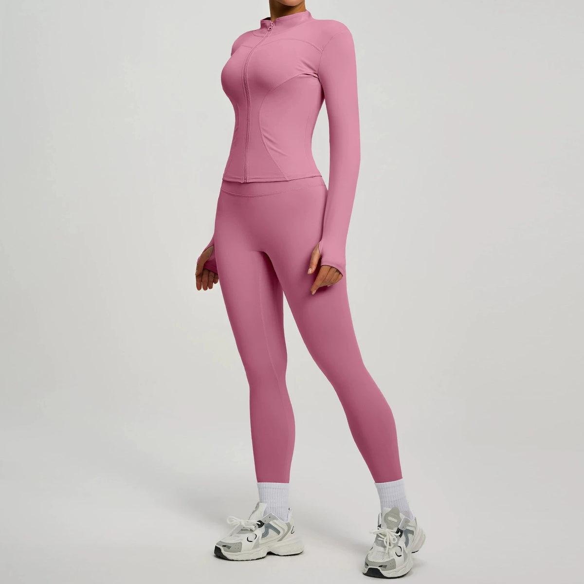 Conjunto Deportivo de 2 Piezas: Chaqueta y Leggings – imagen 16