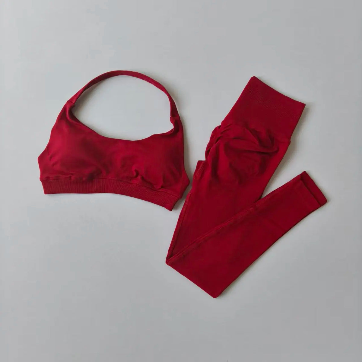 Conjunto Deportivo Sin Costuras Espalda Descubierta – imagen 4