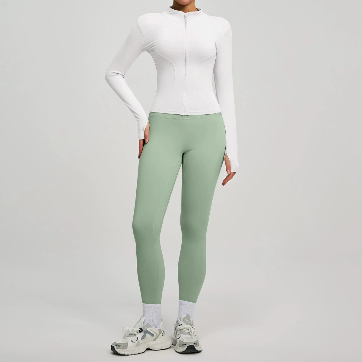 Conjunto Deportivo de 2 Piezas: Chaqueta y Leggings – imagen 11