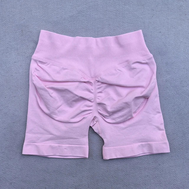 Conjunto Deportivo Halter con Shorts Scrunch de Tiro Bajo – imagen 27