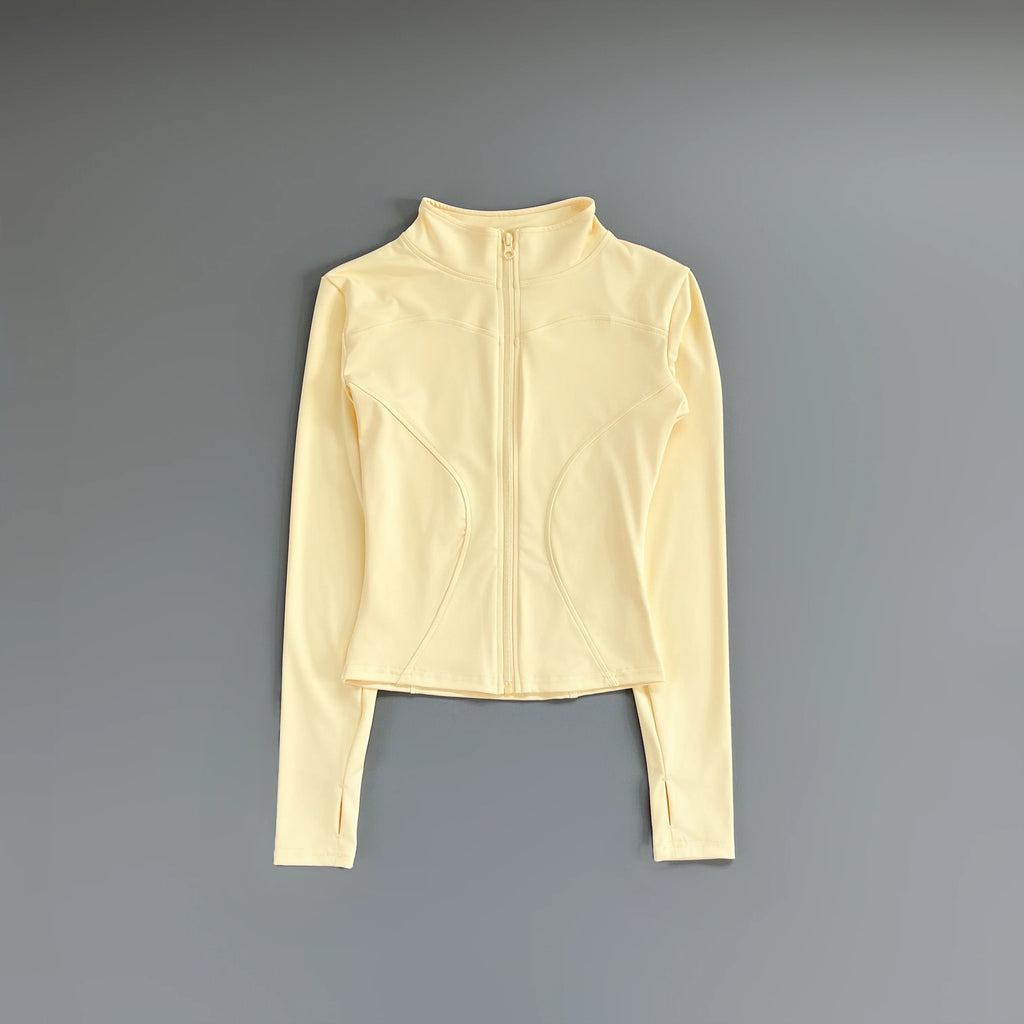 Chaqueta Deportiva Entallada de Cuello Alto para Mujer – imagen 14