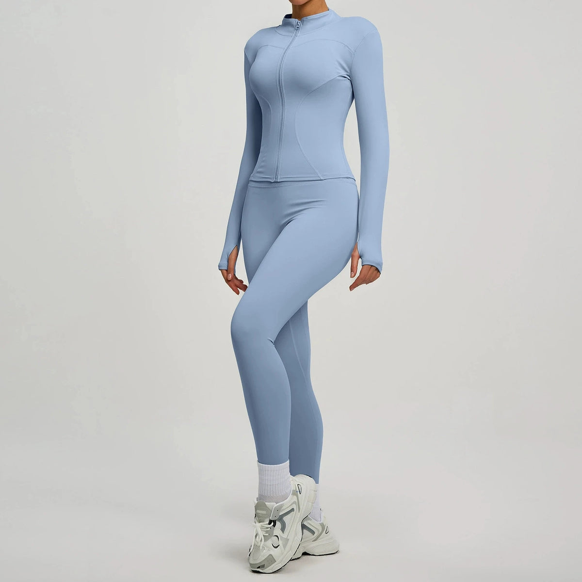 Conjunto Deportivo de 2 Piezas: Chaqueta y Leggings – imagen 8