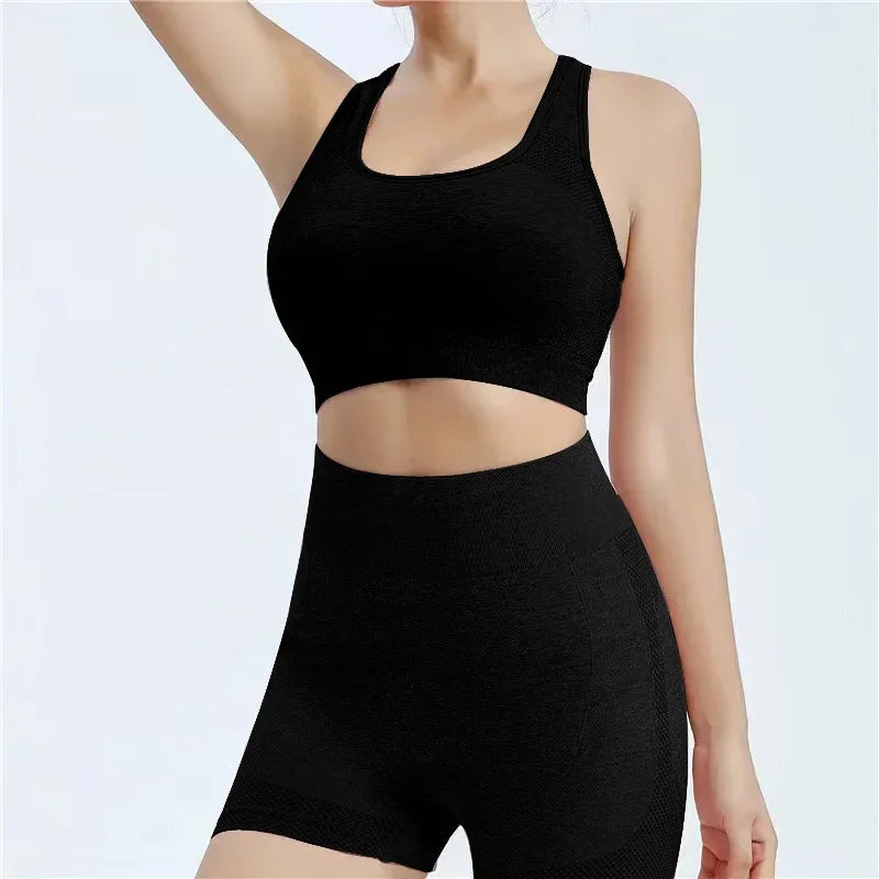 Conjunto Deportivo Top y Shorts para Entrenamiento – imagen 3